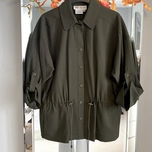Worth olive jacket. New no tags. Size 12